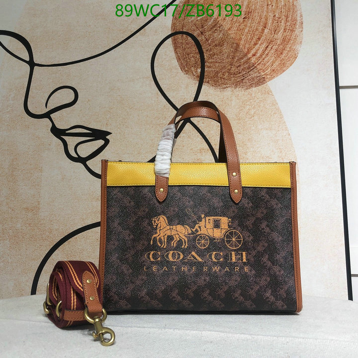 Coach Bag-(4A)-Handbag-,Code: ZB6193,$: 89USD