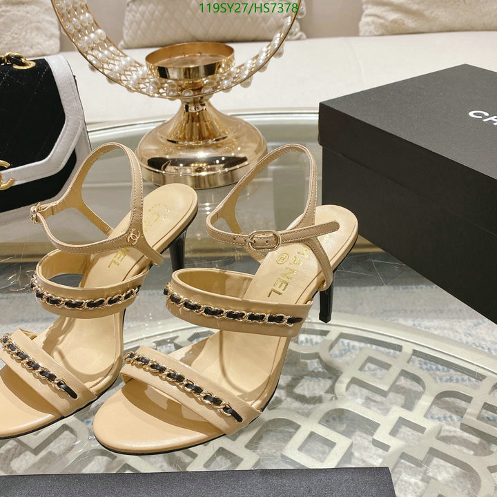 Women Shoes-Chanel, Code: HS7378,$: 119USD