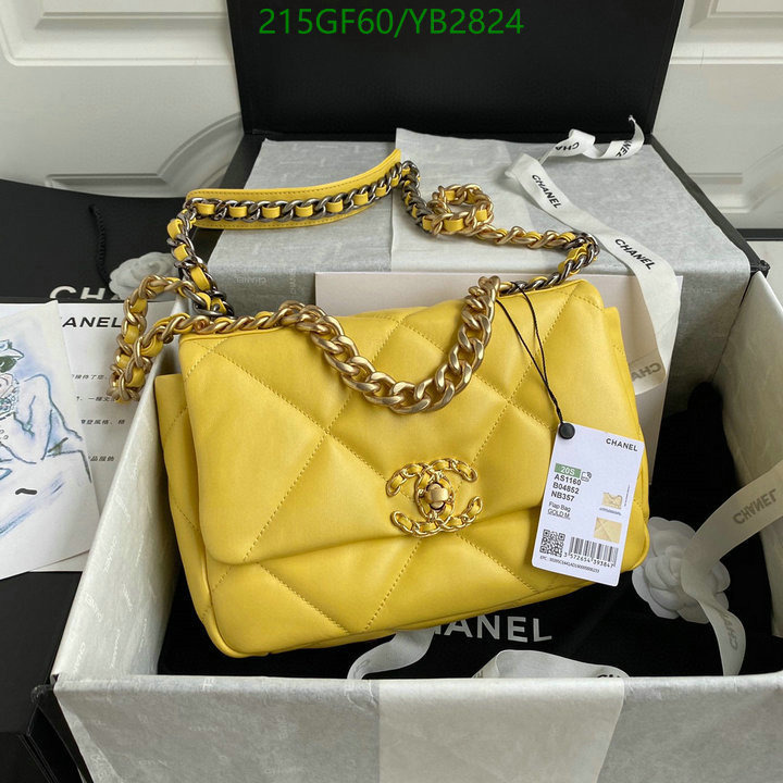 Chanel Bags -(Mirror)-Diagonal-,Code: YB2824,$: 215USD