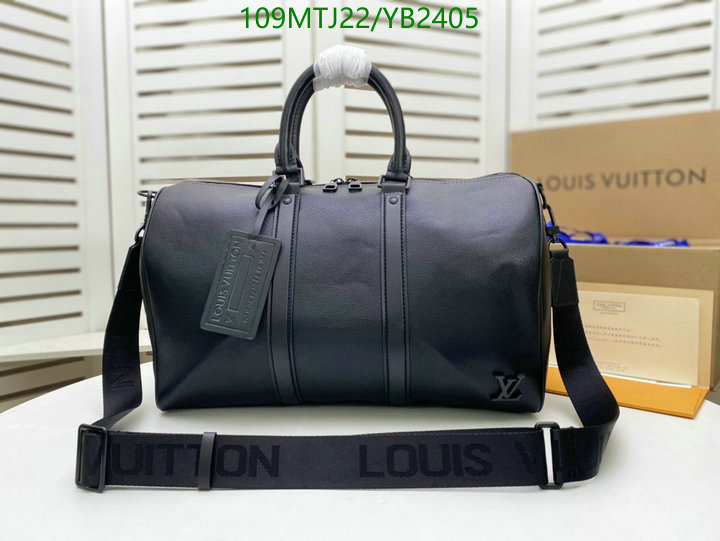LV Bags-(4A)-Keepall BandouliRe 45-50-,Code: YB2405,$: 109USD