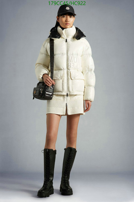 Down jacket Women-Moncler, Code: HC922,$: 179USD