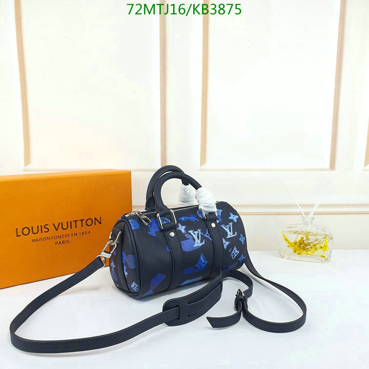 LV Bags-(4A)-Handbag Collection-,Code: KB3875,$: 72USD