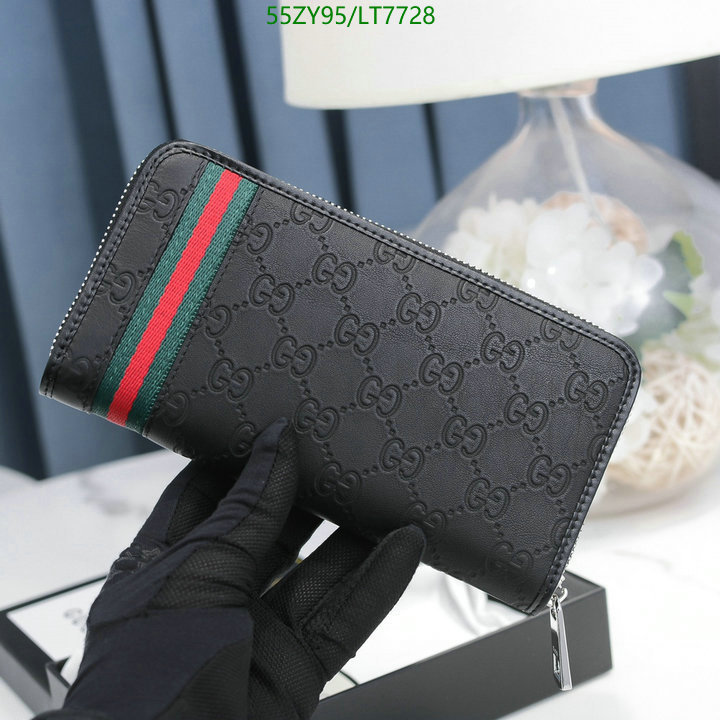 Gucci Bag-(4A)-Wallet-,Code: LT7728,$: 55USD