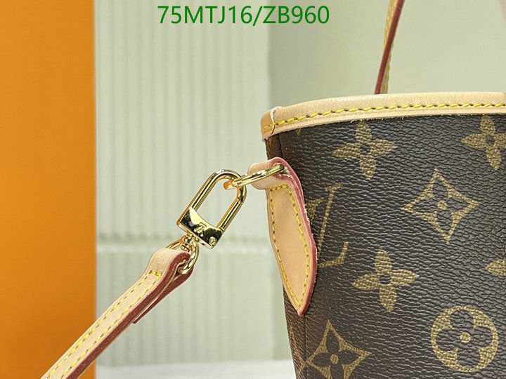 LV Bags-(4A)-Handbag Collection-,Code: ZB960,$: 75USD