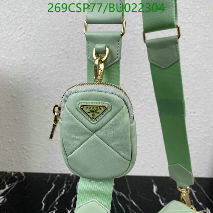 Prada Bag-(Mirror)-Diagonal-,Code: BU022304,$: 269USD