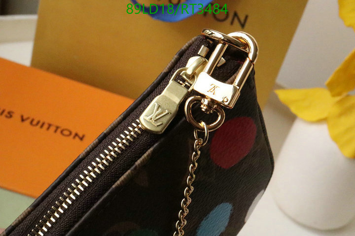 LV Bags-(Mirror)-Wallet-,Code: RT3484,$: 89USD