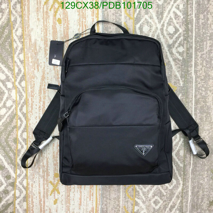 Prada Bag-(4A)-Backpack-,Code: PDB101705,$:129USD