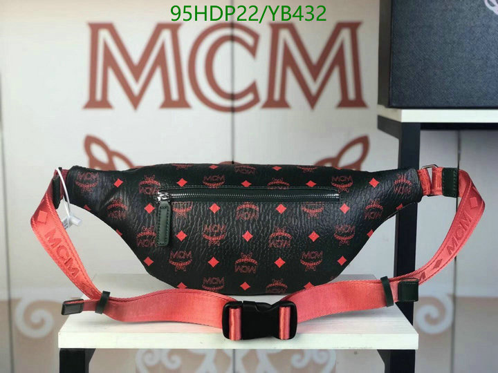 MCM Bag-(Mirror)-Belt Bag-Chest Bag--,Code: YB432,$: 95USD