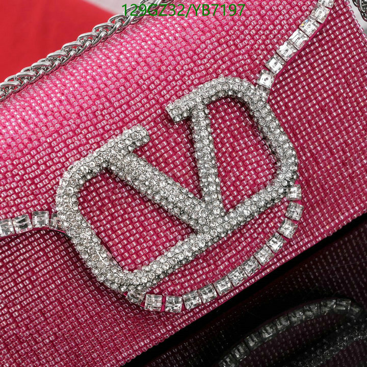 Valentino Bag-(4A)-LOC-V Logo ,Code: YB7197,$: 129USD