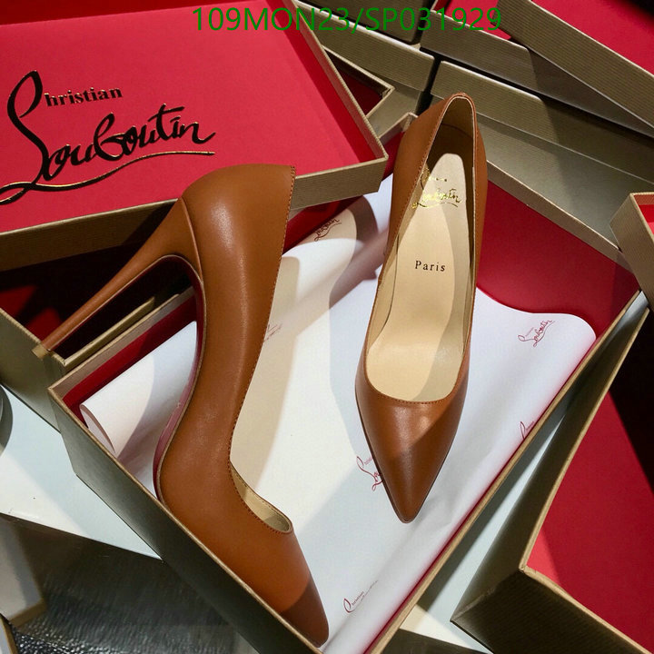 Women Shoes- Christian Louboutin, Code: SP031929,$: 109USD