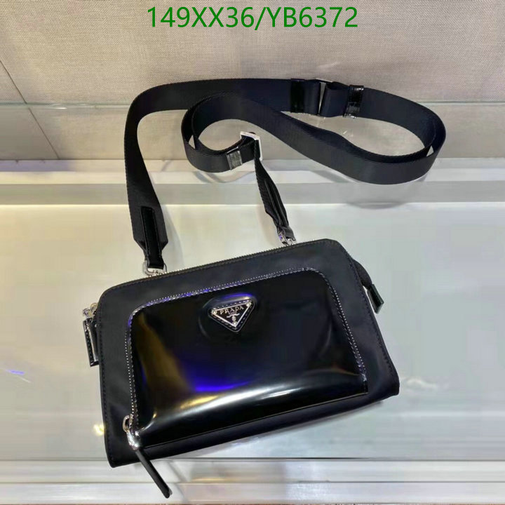 Prada Bag-(Mirror)-Diagonal-,Code: YB6372,$: 149USD