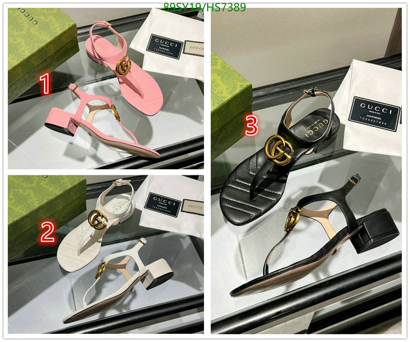 Women Shoes-Gucci, Code: HS7389,$: 89USD