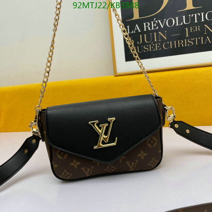 LV Bags-(4A)-Pochette MTis Bag-Twist-,Code: KB3888,$: 92USD