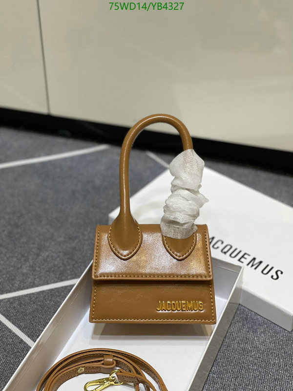 Jacquemus Bag-(4A)-Handbag-,Code: YB4327,$: 75USD