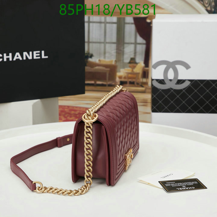 Chanel Bags ( 4A )-Le Boy,Code: YB581,$: 85USD