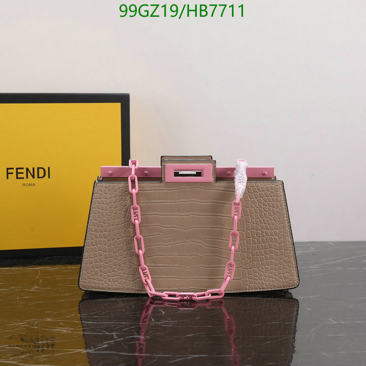 Fendi Bag-(4A)-Handbag-,Code: HB7711,$: 99USD