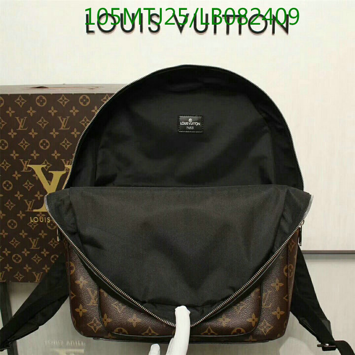 LV Bags-(4A)-Backpack-,Code: LB082409,$:105USD