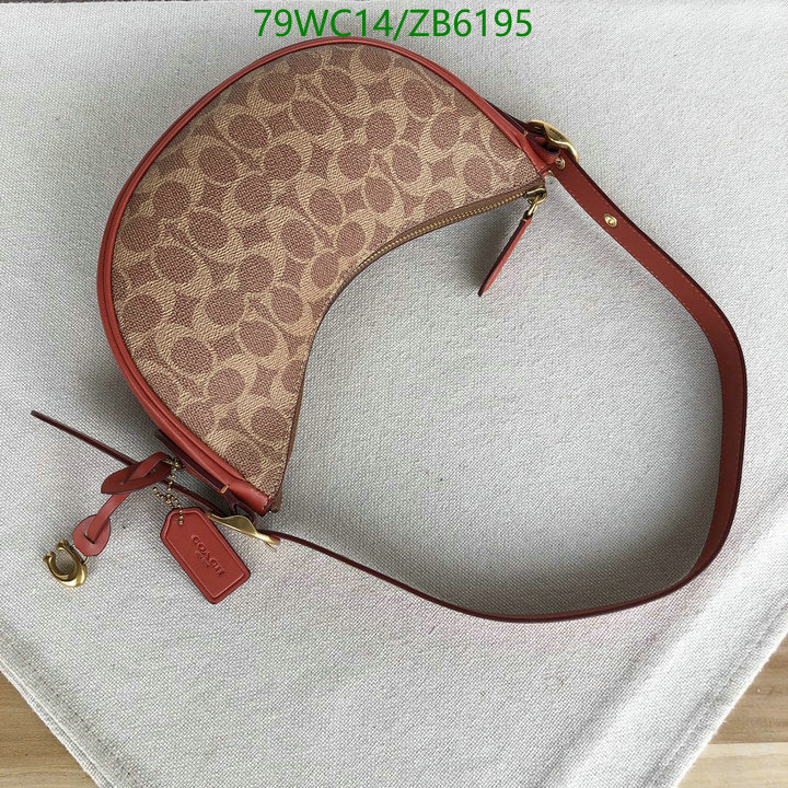 Coach Bag-(4A)-Handbag-,Code: ZB6195,$: 79USD