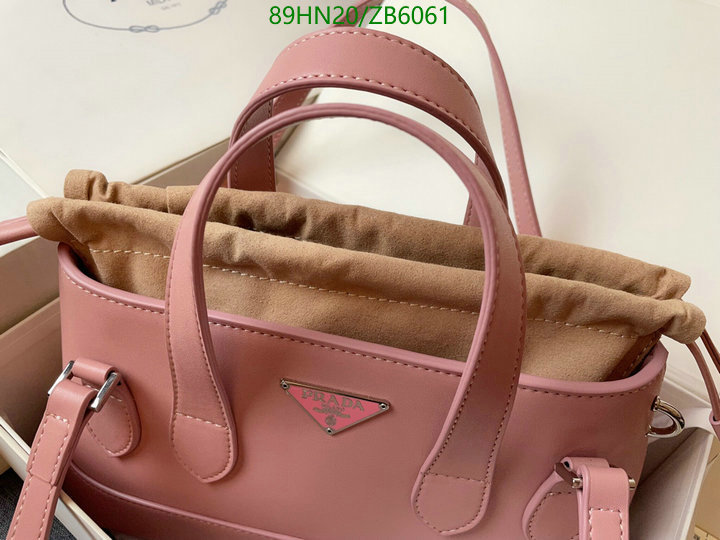 Prada Bag-(4A)-Handbag-,Code: ZB6061,$: 89USD