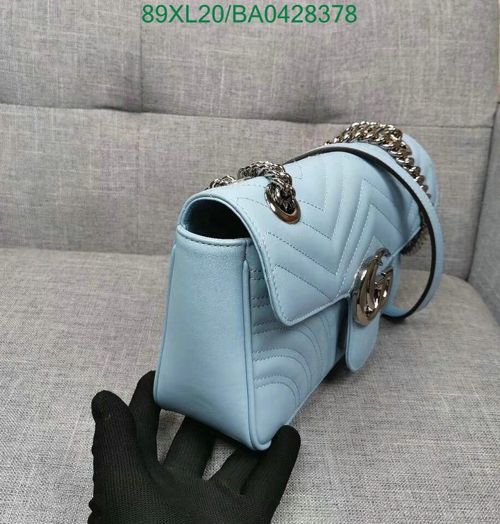 Gucci Bag-(4A)-Marmont,Code:BA0428378,$: 89USD