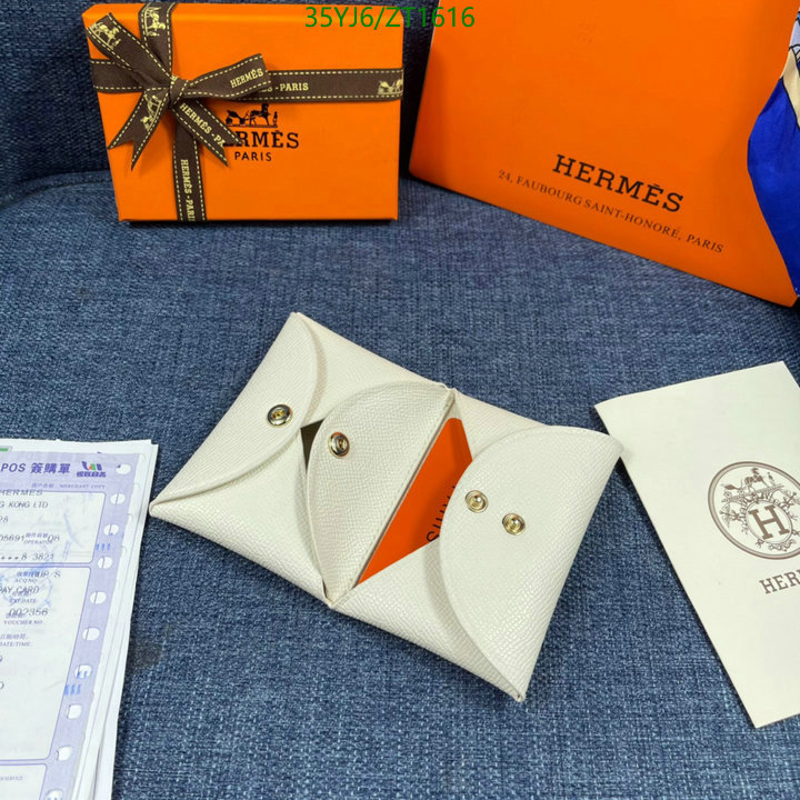 Hermes Bag-(4A)-Wallet-,Code: ZT1616,$: 35USD