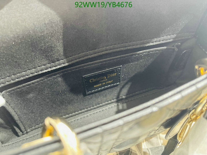 Dior Bags-(4A)-Lady-,Code: YB4676,$: 92USD