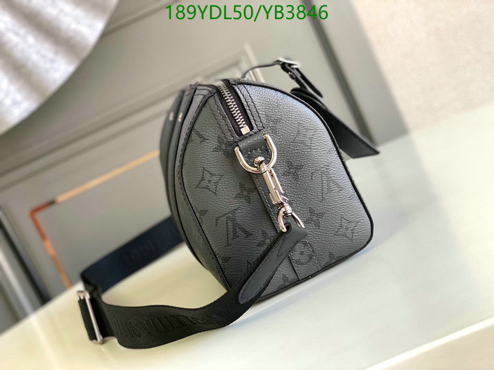 LV Bags-(Mirror)-Keepall BandouliRe 45-50-,Code: YB3846,$: 189USD
