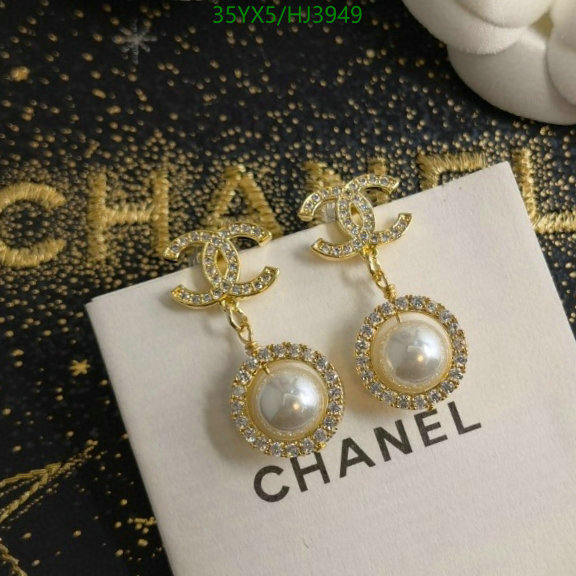 Jewelry-Chanel,Code: HJ3949,$: 35USD