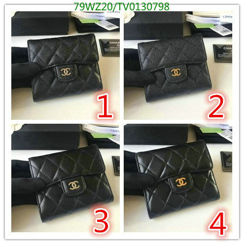 Chanel Bags ( 4A )-Wallet-,Code: TV0130798,$: 79USD