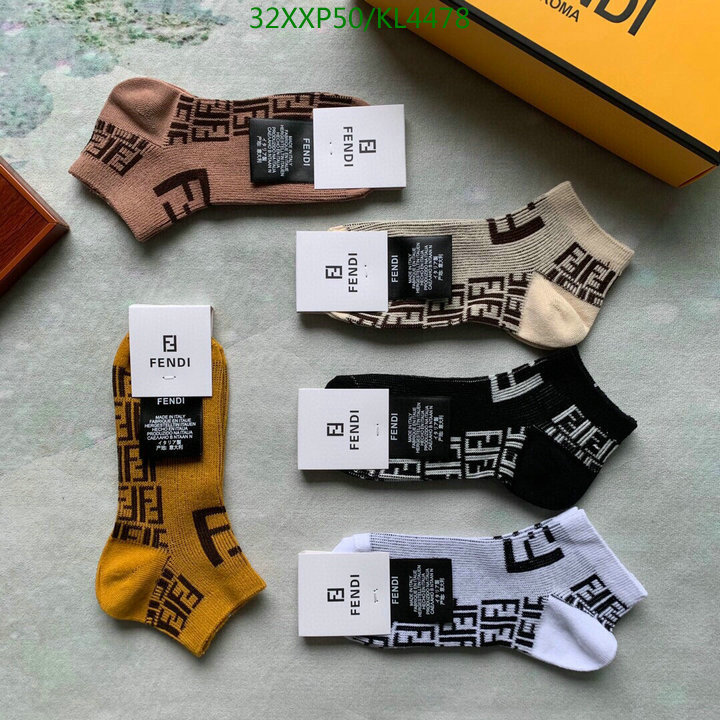 Sock-Fendi, Code: KL4478,$: 32USD