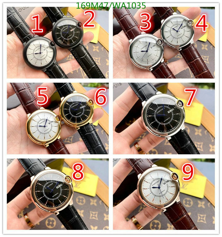 Watch-4A Quality-Cartier, Code: WA1035,$: 169USD