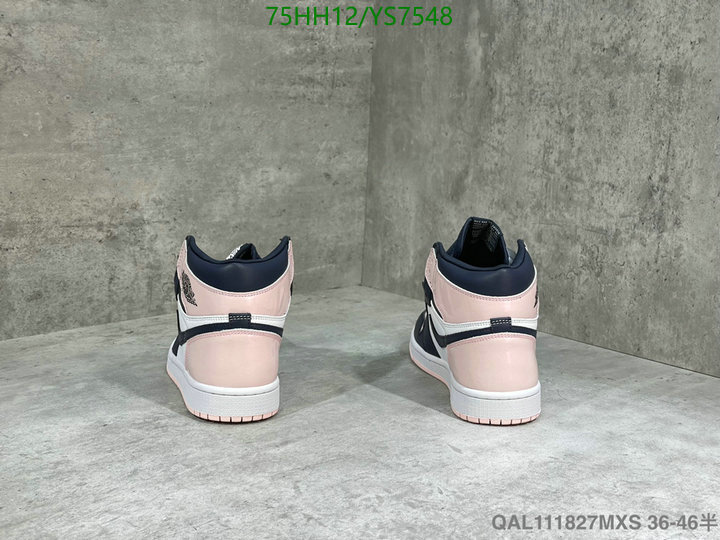 Men shoes-Air Jordan, Code: YS7548,$: 75USD