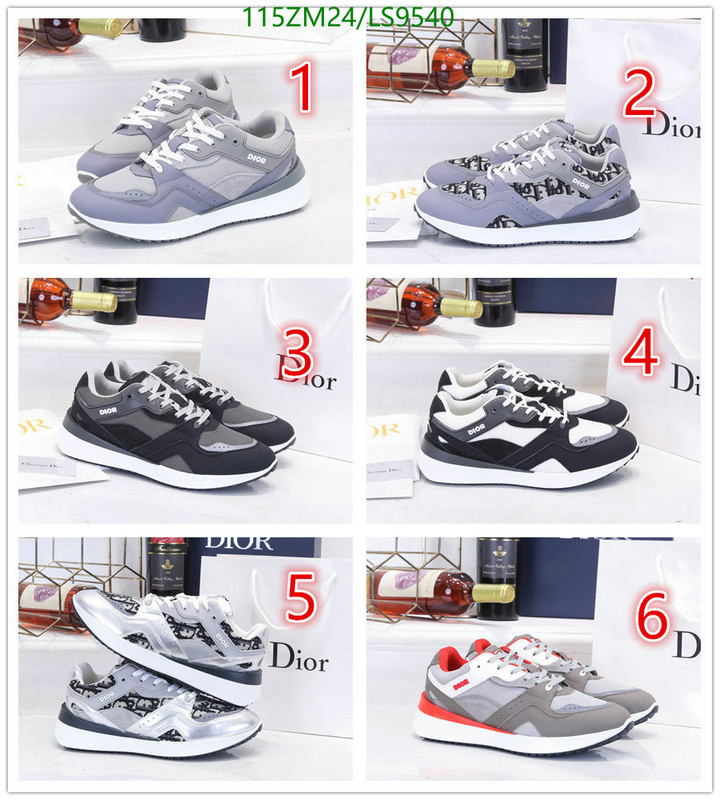 Men shoes-Dior, Code: LS9540,$: 115USD