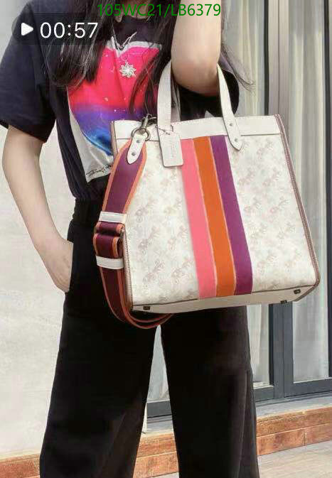 Coach Bag-(4A)-Tote-,Code: LB6379,$: 105USD