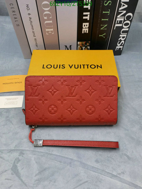 LV Bags-(4A)-Wallet-,Code: ZT5339,$: 69USD