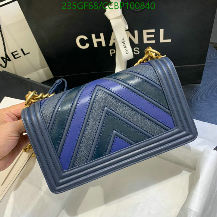 Chanel Bags -(Mirror)-Le Boy,Code: CCBP100840,$: 235USD