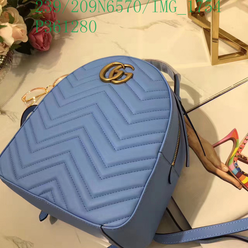 Gucci Bag-(Mirror)-Backpack-,Code: GGB112753,$: 239USD