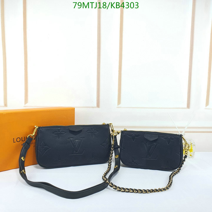 LV Bags-(4A)-New Wave Multi-Pochette-,Code: KB4303,$: 79USD