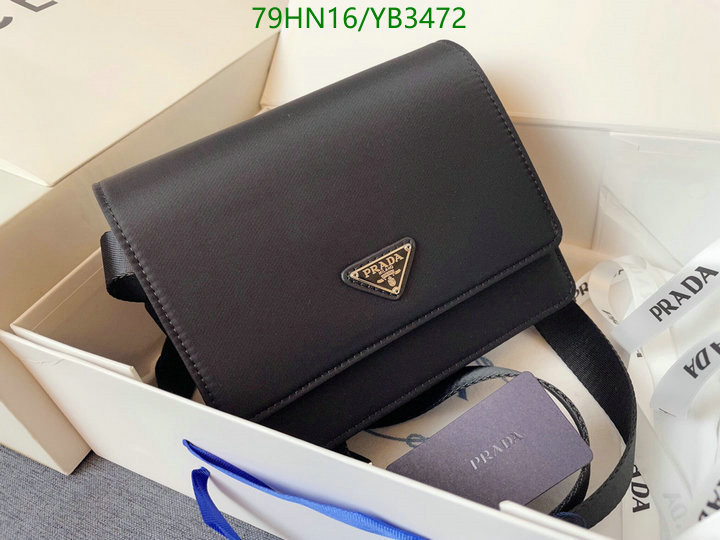 Prada Bag-(4A)-Diagonal-,Code: YB3472,$: 79USD