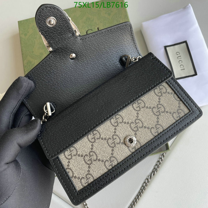 Gucci Bag-(4A)-Dionysus-,Code: LB7616,$: 75USD