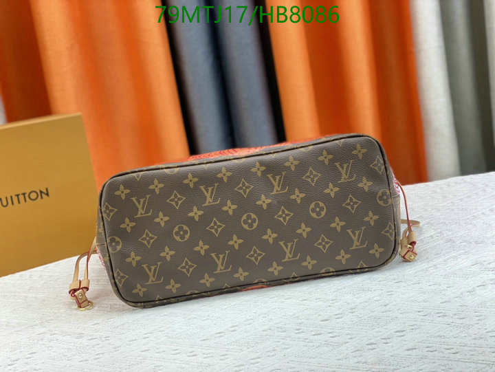 LV Bags-(4A)-Neverfull-,Code: HB8086,$: 79USD