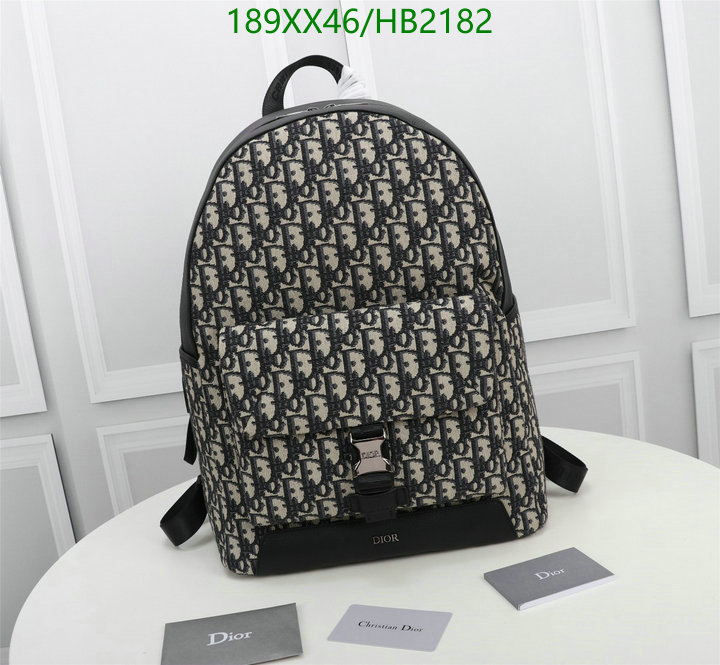 Dior Bags -(Mirror)-Backpack-,Code: HB2182,$: 189USD