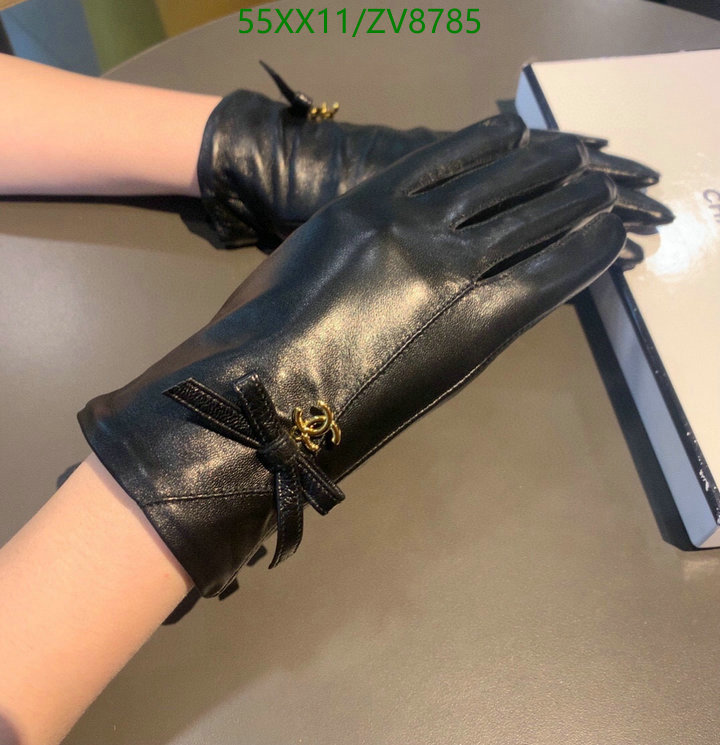 Gloves-Chanel, Code: ZV8785,$: 55USD
