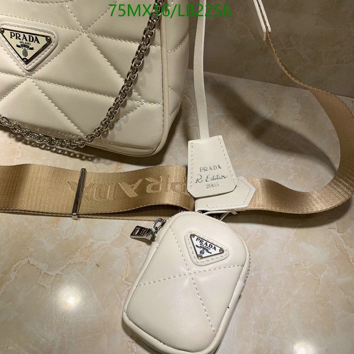 Prada Bag-(4A)-Re-Edition 2005,Code: LB2256,$: 75USD