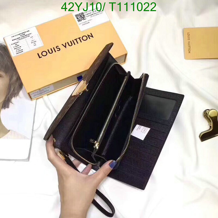 LV Bags-(4A)-Wallet-,Code : T111022,$: 42USD