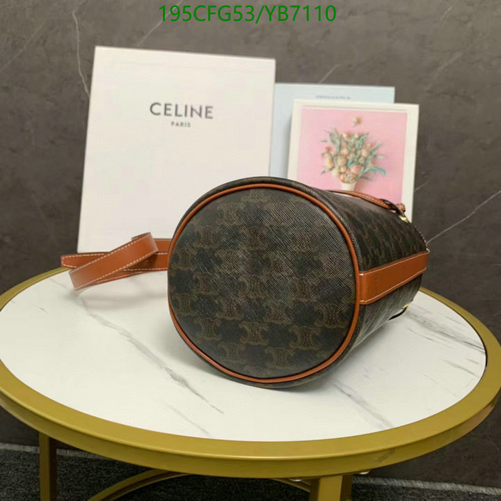 Celine Bag-(Mirror)-Diagonal-,Code: YB7110,$: 195USD