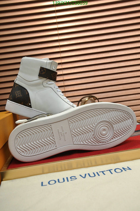 Men shoes-LV, Code: ZS6039,$: 139USD