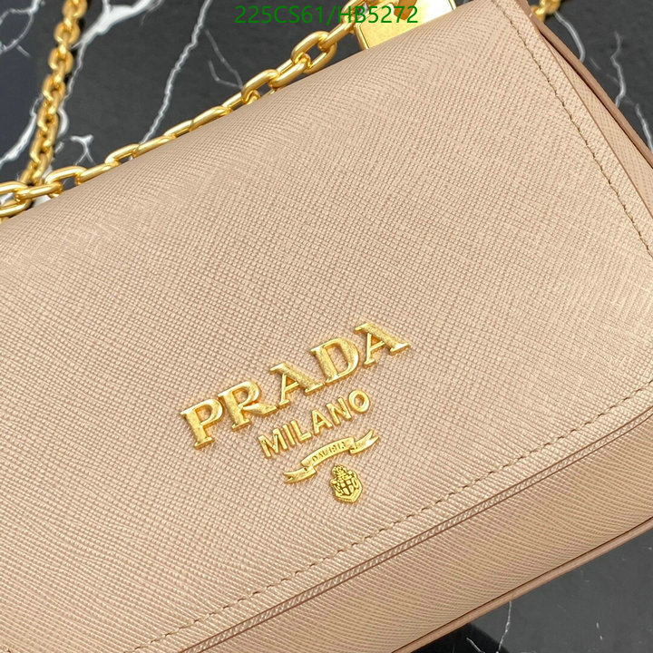 Prada Bag-(Mirror)-Diagonal-,Code: HB5272,$: 225USD