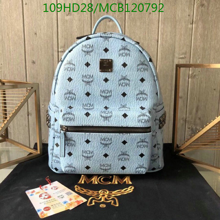 MCM Bag-(Mirror)-Backpack-,Code: MCB120792,$: 109USD