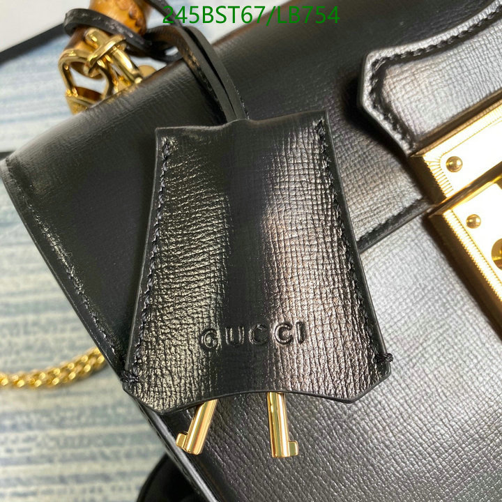 Gucci Bag-(Mirror)-Handbag-,Code: LB754,$: 245USD